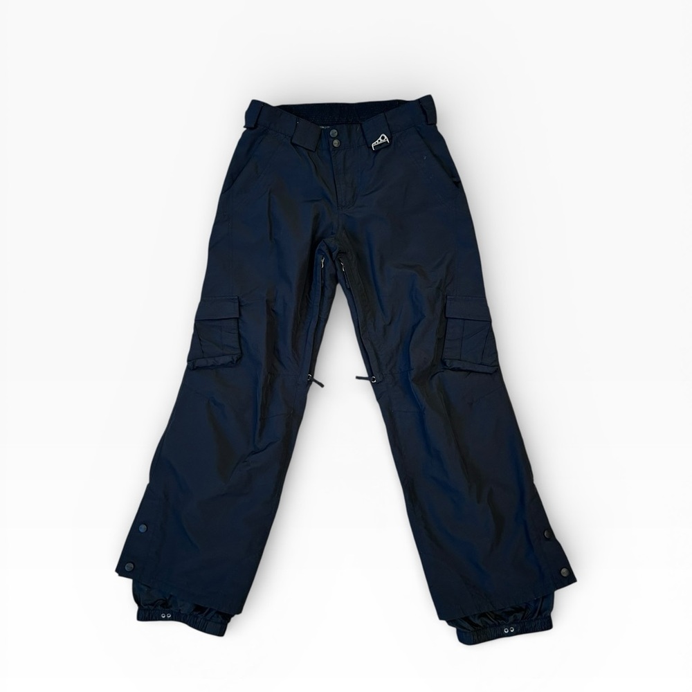 SIMS Black Waterproof Nylon Snowboard Pants Women Size Small 🏂